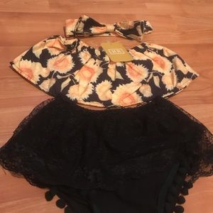 3 piece babygirl outfit